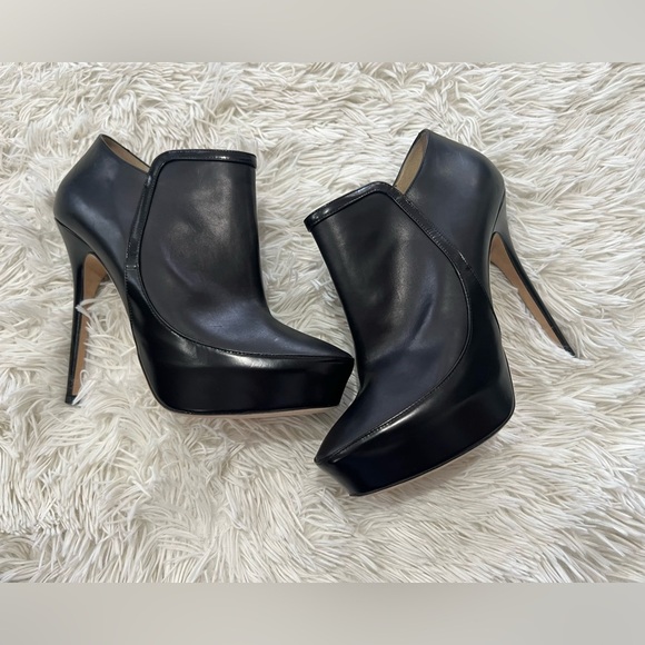 Jimmy Choo Decoy Heel Boots - Size 40- 9.5 - Picture 12 of 15